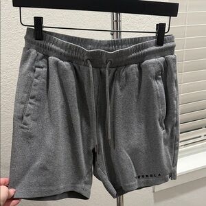 YOUNG LA Gray Drawstring Shorts